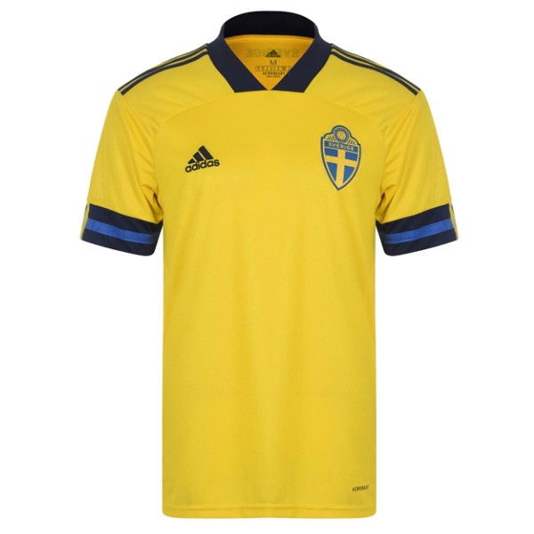 Maillot Football Suède Domicile 2020 Jaune